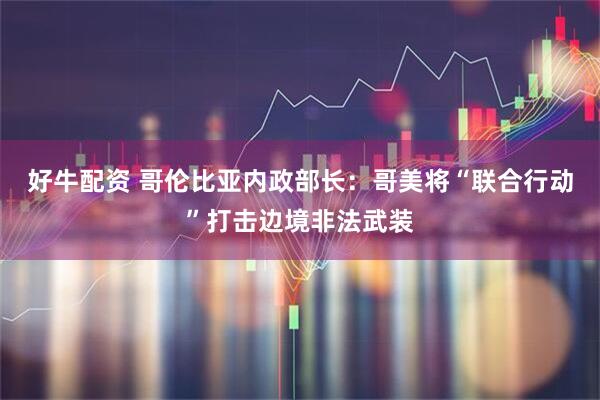好牛配资 哥伦比亚内政部长：哥美将“联合行动”打击边境非法武装